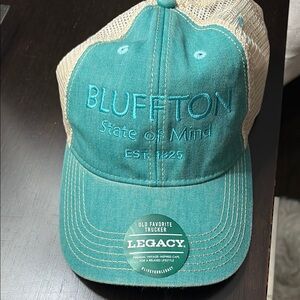 Legacy Green and Tan Bluffton Trucker Hat